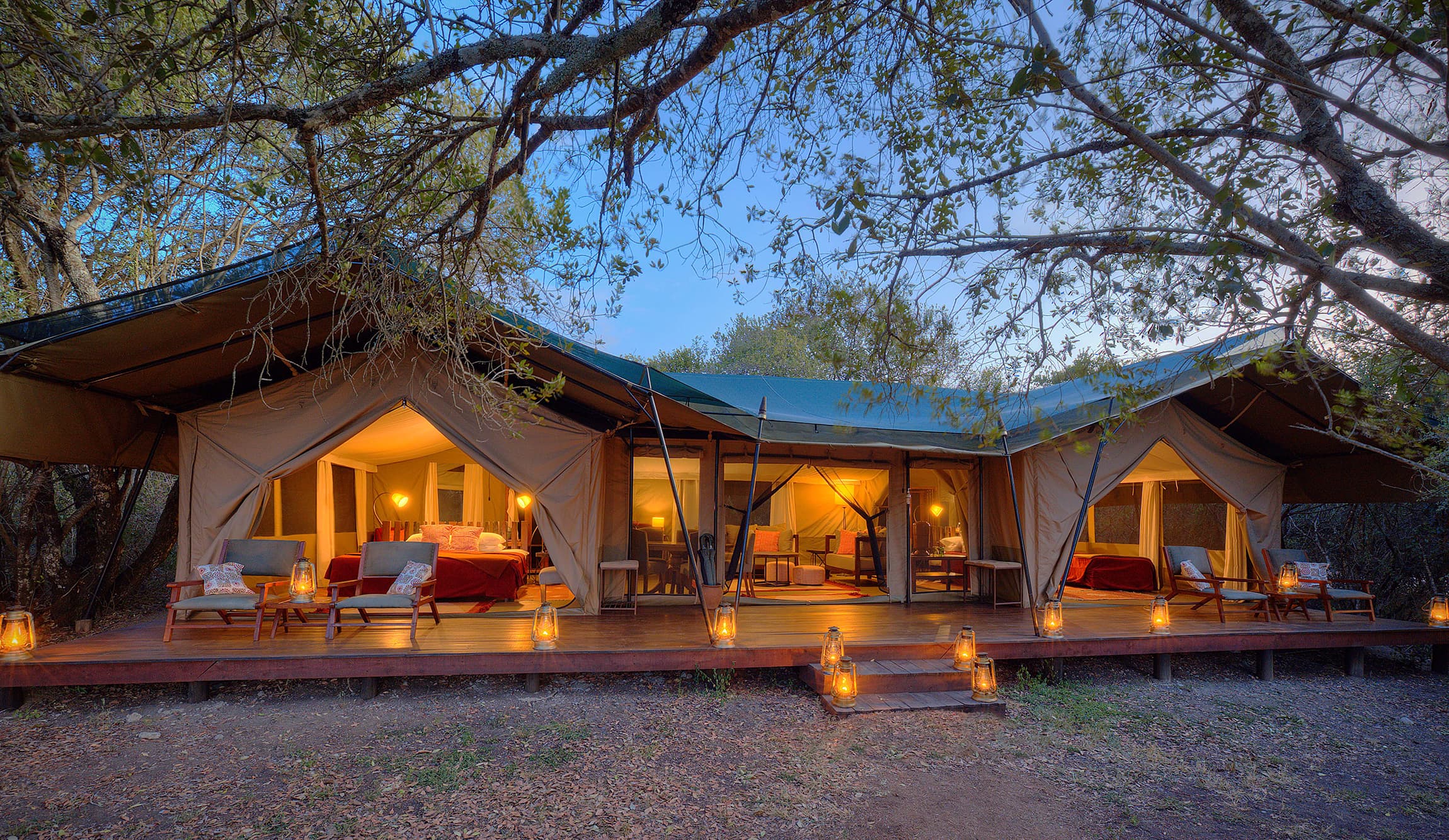 Kicheche Laikipia Camp family tent